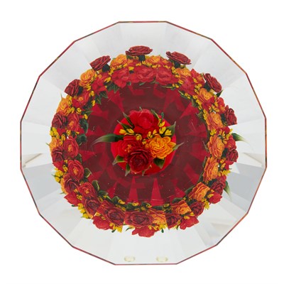 Lot 509 - Rick Ayotte Hallucination Faceted Glass...