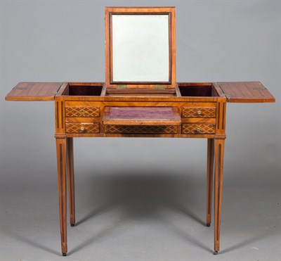 Lot 380 - Continental Neoclassical Tulipwood and...