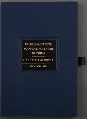Lot 48 - CALDWELL, HARRY R. Experiences with Man-Eating...