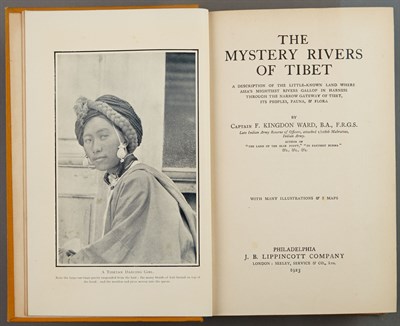 Lot 134 - KINGDON WARD, F[RANCIS] The Mystery Rivers of...