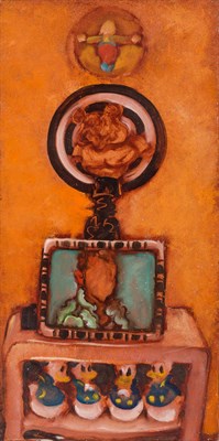 Lot 134 - Martin Wong American, 1946-1999 Living Room...