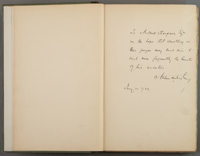 Lot 151 - [MASTEN, ARTHUR H.] The Story of Adirondac....