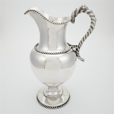 Lot 371 - William Gale & Son Silver Water Pitcher 1860s...