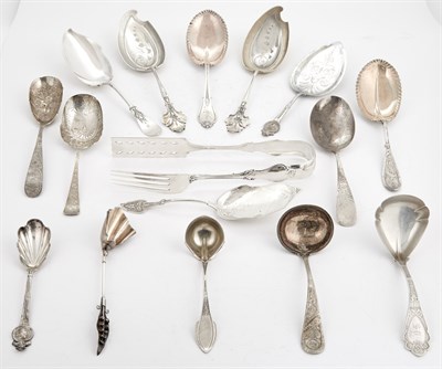 Lot 346 - Group of Sixteen American Sterling Silver...