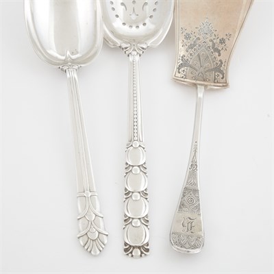 Lot 406 - Group of Tiffany & Co. Sterling Silver Serving...