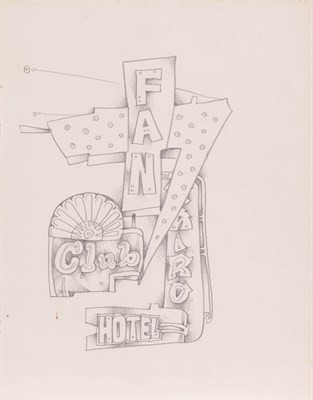 Lot 4 - Martin Wong American, 1946-1999 Fan Club,...