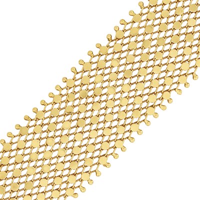 Lot 304 - Gold Bracelet