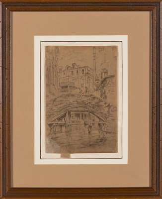 Lot 125 - James Abbott McNeill Whistler PONTE DEL PIOVAN...