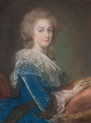 Lot 53 - French School 18th/19th Century Portrait of...