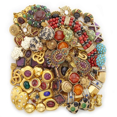Lot 1688 - Group of Costume Jewelry and Fragments