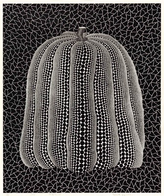 Lot 108 - Yayoi Kusama (b. 1929) PUMPKIN (WHITE T)...