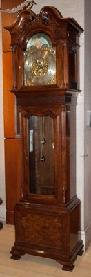 Lot 400 - George III Style Mahogany Tall Case Clock...