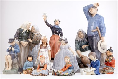 Lot 471 - Royal Copenhagen Porcelain Group of The...