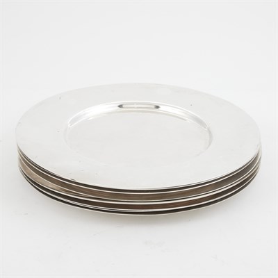 Lot 402 - Assembled Set of Ten American Sterling Silver...