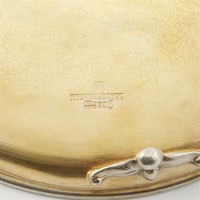 Lot 151 - Russian Silver-Gilt Vodka Set Ovchinnikov,...