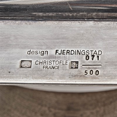 Lot 187 - Christofle Art Deco Style Silver-Plated...