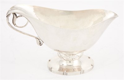 Lot 185 - Georg Jensen Sterling Silver Sauce Boat...
