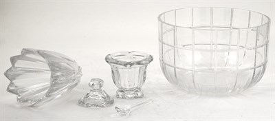 Lot 196 - Miscellaneous Group of Six Glass Table...