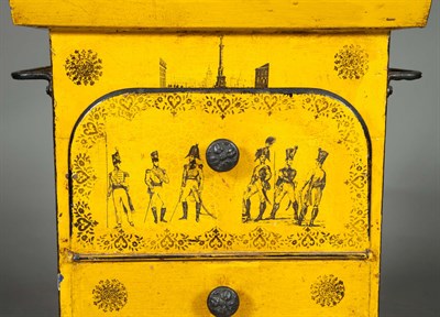 Lot 200 - French Tôle-Peinte Wash Basin; Together with a...