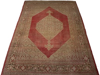 Lot 529 - Tabriz Carpet Northwest Persia, last quarter...