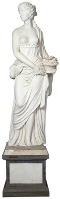 Lot 248 - Set of Four Allegorical Marble Figures...