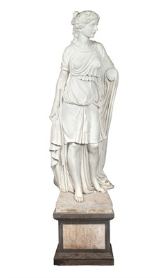 Lot 248 - Set of Four Allegorical Marble Figures...