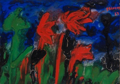 Lot 2065 - Thanos Tsingos Greek, 1914-1965 Untitled IF No....