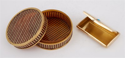 Lot 133 - Continental Two-Color Gold-Mounted Faux...
