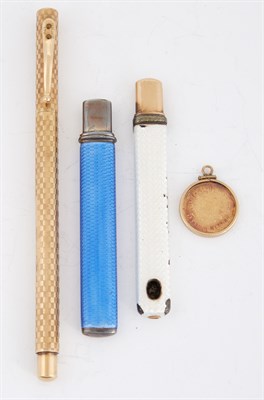 Lot 130 - Miscellaneous Group of Gold, Silver and Enamel...