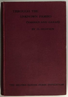 Lot 169 - OLUFSEN, O. Through the Unknown Pamirs. The...