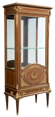 Lot 198 - Louis XVI Style Gilt-Metal-Mounted Mahogany...
