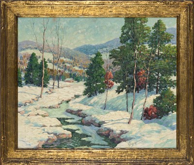 Lot 47 - George Jensen American, 1878-1977 Early Winter...