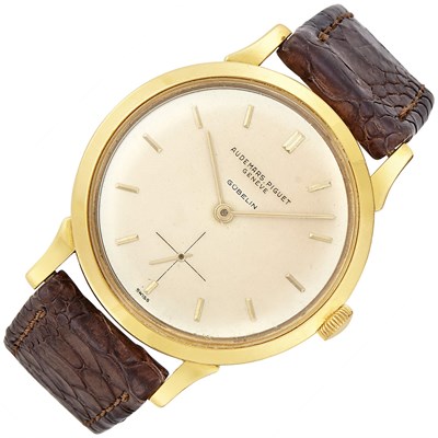 Lot 294 - Gentleman's Gold Wristwatch, Audemars Piguet, Retailed by Gubelin