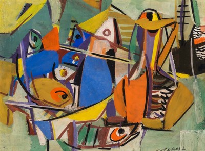 Lot 80 - Vaclav Vytlacil American, 1892-1984 Colorful...
