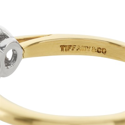 Lot 205 - Gold, Platinum and Diamond Ring, Tiffany & Co.