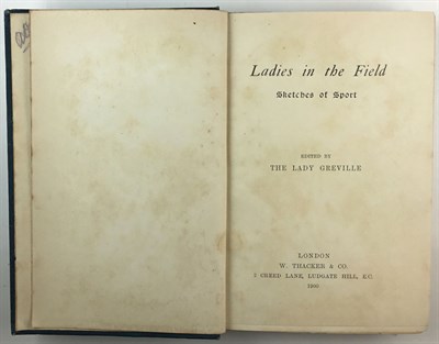 Lot 100 - [GREVILLE, BEATRICE VIOLET, editor] Ladies in...