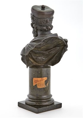 Lot 138 - Russian Bronze Bust of Prince Andrey III Cast...