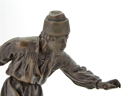 Lot 141 - Russian Bronze Group of Catching a Ram Cast by...