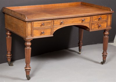 Lot 487 - George IV Mahogany Writing Table by Gillows...