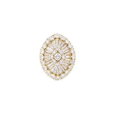 Lot 437 - Gold and Diamond Ring, Van Cleef & Arpels