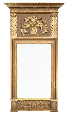 Lot 543 - Classical Giltwood Mirror 19th Century The...