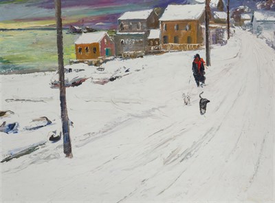 Lot 2125 - Nancy Whorf American, 1930-2009 Me, Walking...