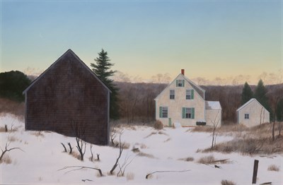 Lot 120 - John Dowd American, b. 1960 Truro Winter...