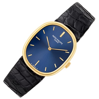 Lot 165 - Gentleman's Gold 'Ellipse' Wristwatch, Patek Philippe, Ref. 3548