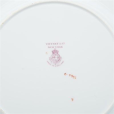Lot 343 - Set of Twelve Royal Worcester Porcelain Dinner...