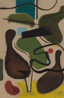 Lot 2020 - Carl Holty American, 1900-1973 Untitled...