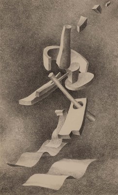 Lot 2022 - Paul Kelpe American, 1902-1985 Composition...