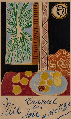 Lot 2129 - After Henri Matisse NICE TRAVAIL ET JOIE Color...