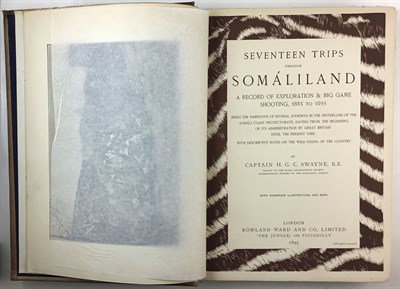 Lot 232 - [SOMALILAND] SWAYNE, [HAROLD GEORGE CARLOS],...