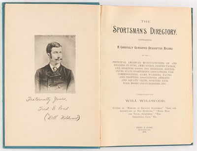 Lot 303 - WILDWOOD, WILL [=POND, FREDERICK EUGENE] The...